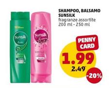 Offerta per Sunsilk - Shampoo, Balsamo a 1,99€ in PENNY