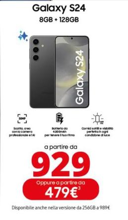 Offerta per Samsung - Galaxy S24 8GB + 128GB a 929€ in Comet