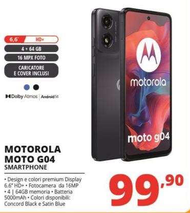 Offerta per Motorola - Moto G04 Smartphone a 99,9€ in Comet