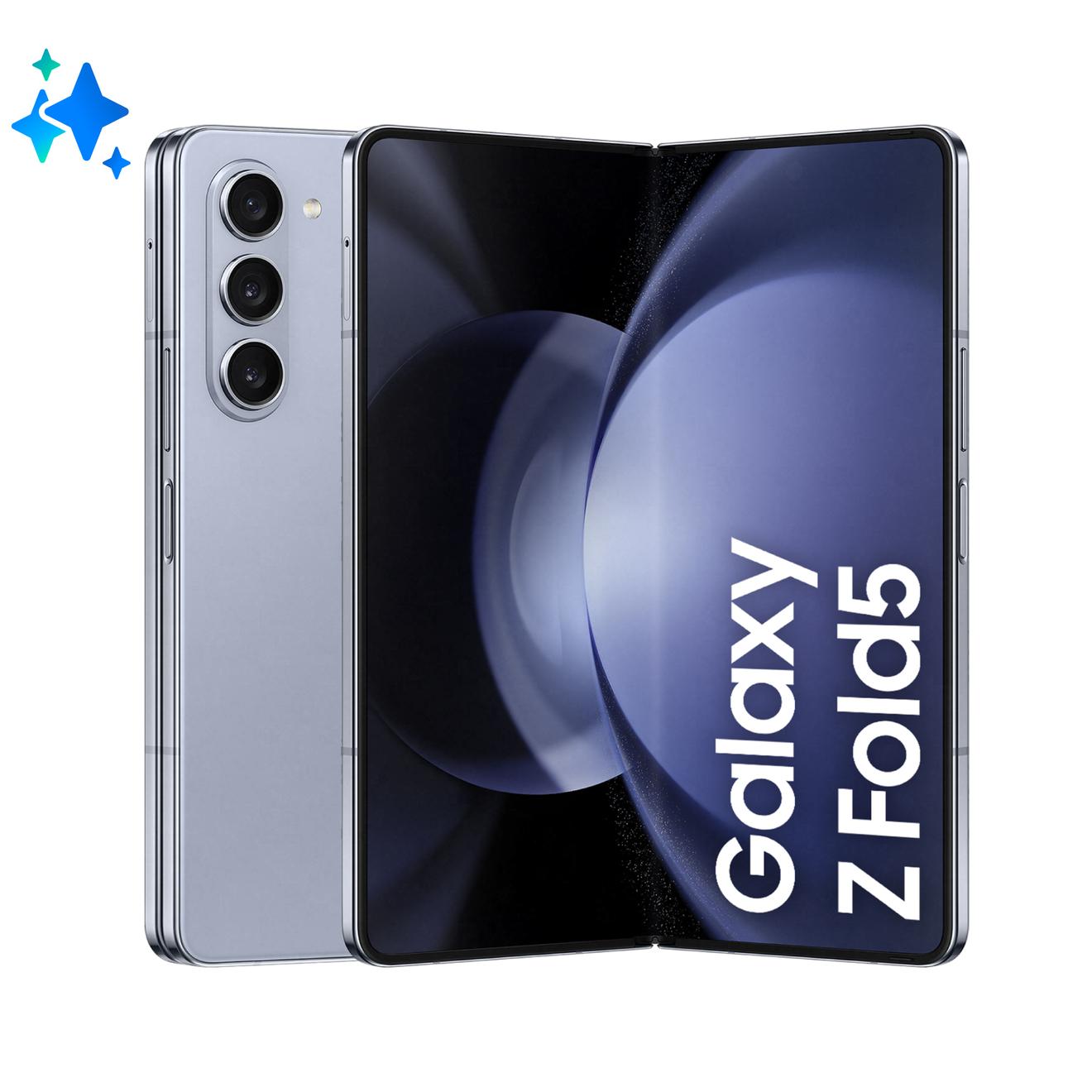 Offerta per Samsung - Galaxy Z Fold5 Smartphone AI RAM 12GB Display 6,2"/7,6" Dynamic AMOLED 2X Icy Blue 256GB a 1799€ in Comet