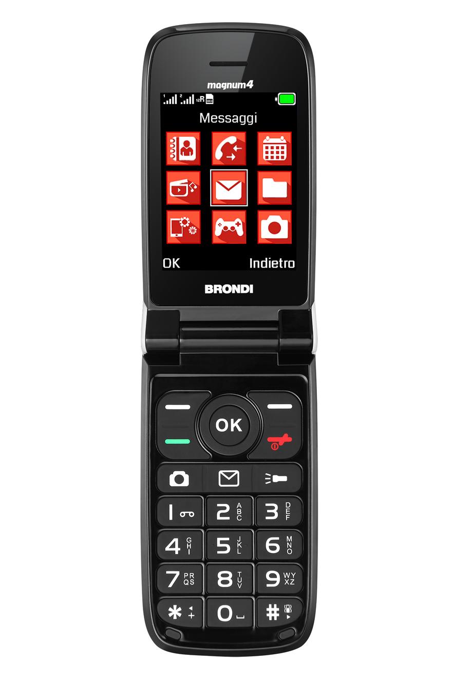 Offerta per Brondi - MAGNUM 4 7,11 cm (2.8") Bianco Telefono cellulare basico a 49,9€ in Comet