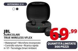 Offerta per Jbl - Auricolari True Wireless Vflex a 69,99€ in Comet