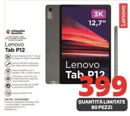 Offerta per Lenovo - Tab P12 a 399€ in Comet