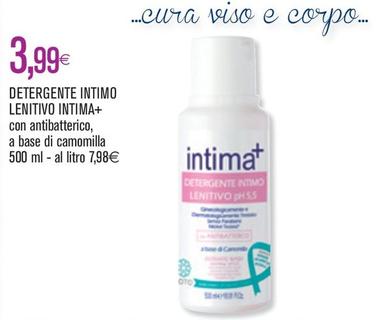 Offerta per Intima+ - Detergente Intimo Lenitivo a 3,99€ in Coop