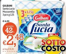 Offerta per Galbani - Santa Lucia Mozzarella a 2,48€ in Famila