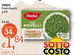 Offerta per Findus - Piselli Novelli a 1,84€ in Famila
