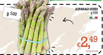 Offerta per Asparagi Verdi a 2,49€ in Famila
