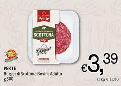 Offerta per Per Te - Burger Di Scottona Bovino Adulto a 3,39€ in Famila