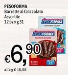 Offerta per Pesoforma - Barrette Al Cioccolato a 6,9€ in Famila