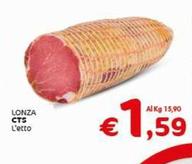 Offerta per Lonza Cts a 1,59€ in Crai