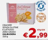 Offerta per Galbusera - Cracker Senza Glutine E Lattosio Zero Grano a 2,99€ in Crai