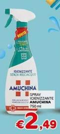 Offerta per Amuchina - Spray Igienizzante a 2,49€ in Crai