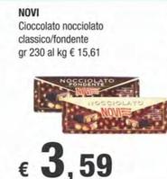Offerta per Novi - Cioccolato Nocciolato Classico a 3,59€ in Crai