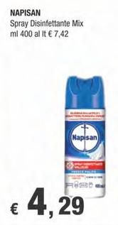 Offerta per Napisan - Spray Disinfettante Mix a 4,29€ in Crai