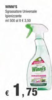 Offerta per Winni's - Sgrassatore Universale Igienizzante a 1,75€ in Crai