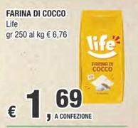 Offerta per Life - Farina Di Cocco a 1,69€ in Crai