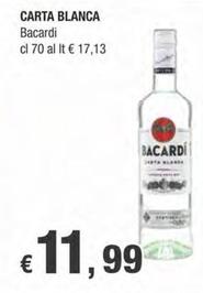 Offerta per Bacardi - Carta Blanca a 11,99€ in Crai
