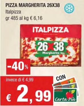 Offerta per Italpizza - Pizza Margherita a 2,99€ in Crai