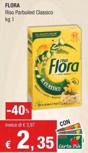 Offerta per Flora - Riso Parboiled Classico a 2,35€ in Crai
