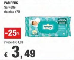 Offerta per Pampers - Salviette Ricarica a 3,49€ in Crai
