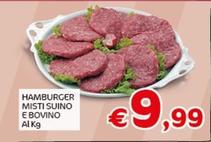 Offerta per Hamburger Misti Suino E Bovino a 9,99€ in Crai