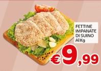Offerta per Fettine Impanate Di Suino a 9,99€ in Crai