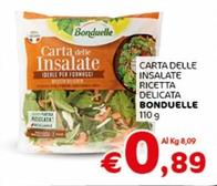 Offerta per Bonduelle - Carta Delle Insalate Ricetta Delicata a 0,89€ in Crai