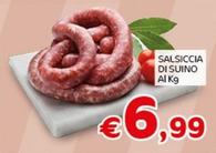 Offerta per Salsiccia Di Suino a 6,99€ in Crai