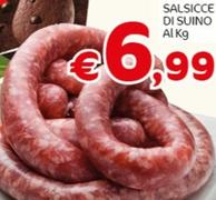 Offerta per Salsicce Di Suino a 6,99€ in Crai