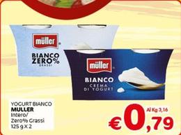 Offerta per Muller - Yogurt Bianco a 0,79€ in Crai