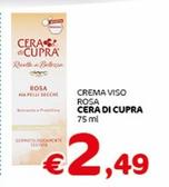 Offerta per Cera Di Cupra - Crema Viso Rosa a 2,49€ in Crai