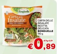 Offerta per Bonduelle - Carta Delle Insalate Ricetta Delicata a 0,89€ in Crai
