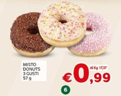 Offerta per Misto Donuts a 0,99€ in Crai