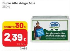 Offerta per Mila - Burro Alto Adige a 2,39€ in Superstore Coop
