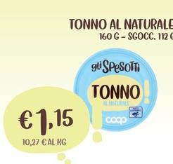 Offerta per Coop - Tonno Al Naturale a 1,15€ in Superstore Coop