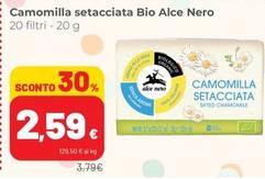 Offerta per Alce Nero - Camomilla Setacciata Bio a 2,59€ in Superstore Coop