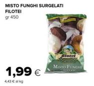 Offerta per Filotei - Misto Funghi Surgelati a 1,99€ in Oasi