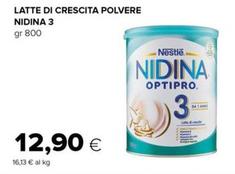 Offerta per Nestlè - Latte Di Crescita Polvere a 12,9€ in Oasi