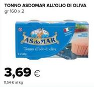 Offerta per Asdomar - Tonno All'olio Di Olivia a 3,69€ in Oasi