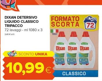 Offerta per Dixan - Detersivo Liquido Classico Tripacco a 10,99€ in Oasi