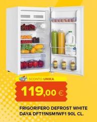 Offerta per Daya - Frigorifero Defrost White DFT11NSM1WF1 90l Cl. a 119€ in Oasi