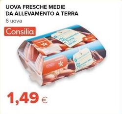Offerta per Consilia - Uova Fresche Medie Da Allevamento A Terra a 1,49€ in Oasi