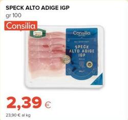 Offerta per Consilia - Speck Alto Adige IGP a 2,39€ in Oasi