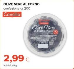 Offerta per Consilia - Olive Nere Al Forno a 2,99€ in Oasi