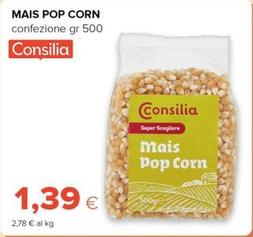 Offerta per Consilia - Mais Pop Corn a 1,39€ in Oasi