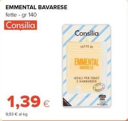 Offerta per Consilia - Emmental Bavarese a 1,39€ in Oasi