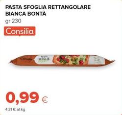 Offerta per Consilia - Pasta Sfoglia Rettangolare Bianca Bontà a 0,99€ in Oasi