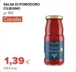 Offerta per Consilia - Salsa Di Pomodoro Ciliegino a 1,39€ in Oasi