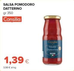 Offerta per Consilia - Salsa Pomodoro Datterino a 1,39€ in Oasi
