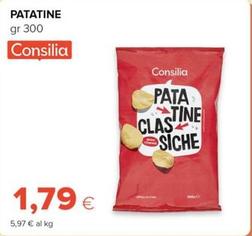 Offerta per Consilia - Patatine a 1,79€ in Oasi